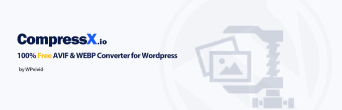 Kompresje AVIF / WEBP dla wordpressa za darmo - compressx